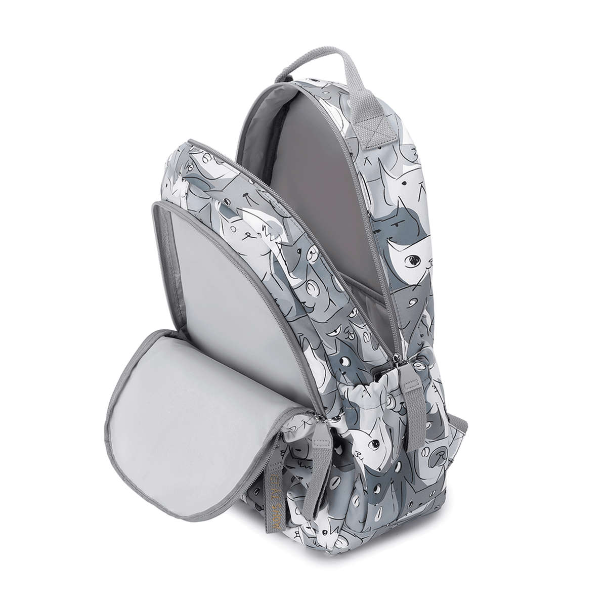 Student Cat-Tastic Cat Print Backpack