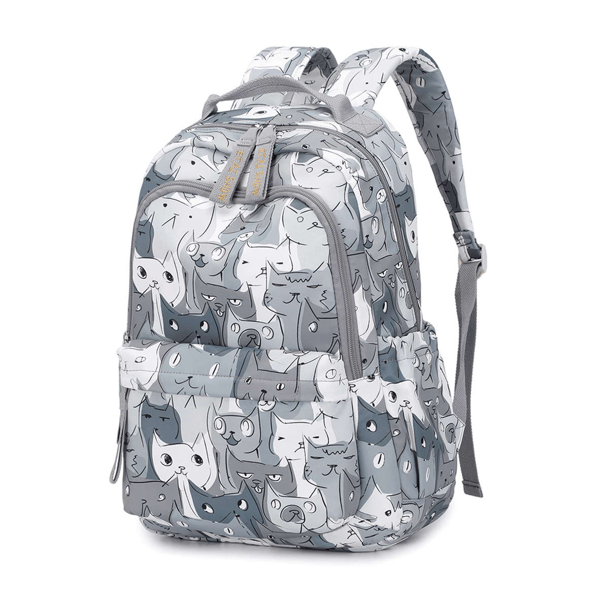 Student Cat-Tastic Cat Print Backpack