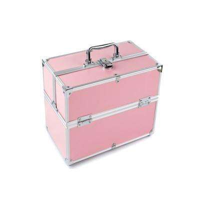 Train Case Cosmetic Organizer Box 7400 - Black