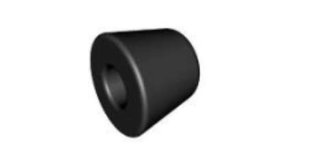 FRONT SUSPENSION RUBBER STOP FRONT MOUNTING OLD BEETLE