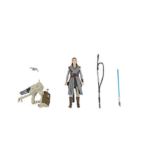 Star Wars: The Last Jedi Rey (Jedi Training) and Elite Praetorian Guard Figure 2-Pack 3.75 Inches