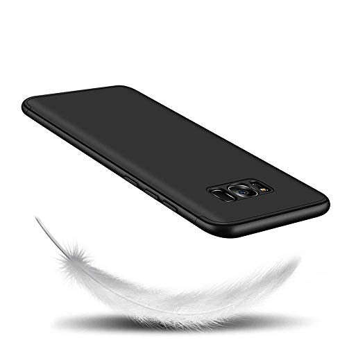 NWNK13 Samsung Galaxy S10e Black Full Body cover Rugged Shock Absorbing Bumper Fully Protective C...