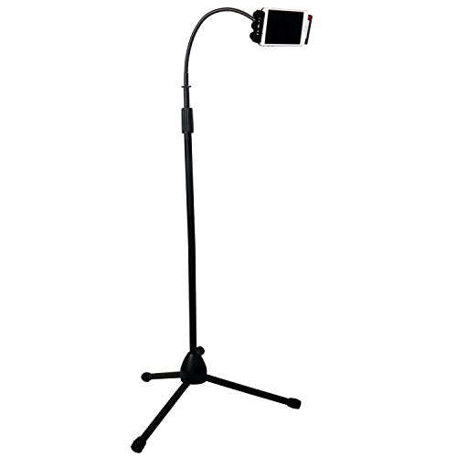 Rumcent Tripod Gooseneck Phone Floor Stand,Tripod Stand Phone Mount Holder Selfie Stick Compatib...