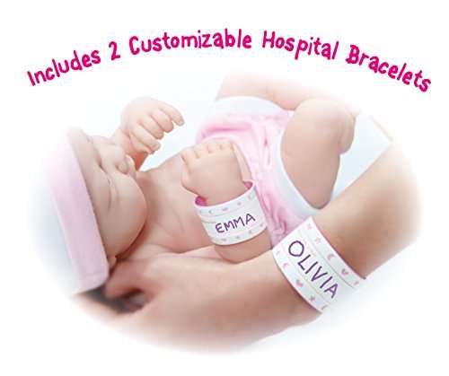 Berenguer Dolls 18543_La Newborn 8 Piece Layette gift set, 14-inch , Pink