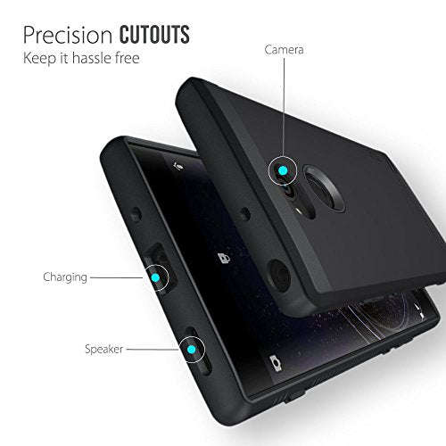 Sony Xperia XA2 Ultra Case, TUDIA Slim-Fit Heavy Duty [Merge] Extreme Protection/Rugged but Slim ...