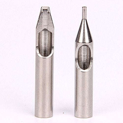 Tattoo Grip 25mm Black Aluminum Alloy Self Lock Tattoo Grips with Gray Silicone Grip Cover Tattoo...