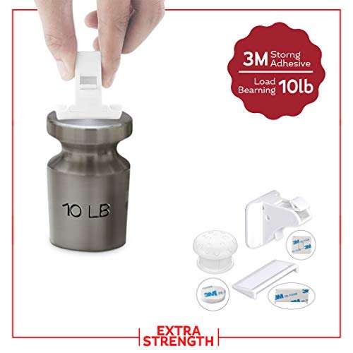 Eco-Baby Child Safety Magnetic Cabinet and Drawer Locks for Proofing Kitchen 12 Pack Child Latches