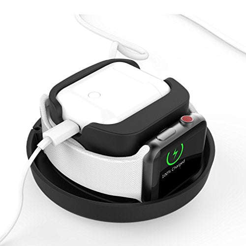 Lwsengme Stand Compatible with Apple Watch Series 4/3/2/1, Charging Station Compatible with Apple...