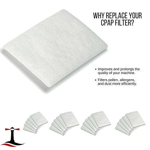 CPAP Filters ResMed Premium (20 Pack) Disposable Universal...
