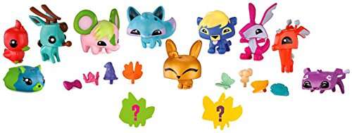 Animal Jam Pet Stop Pals with Exclusive Gold Bunny and 2 Mystery Pets Adopt a Pet Set