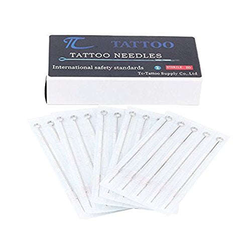50 Tattoo Needles 3RL Tc Tattoo 3 Round Line for Tattoo Machine Tattoo Kit