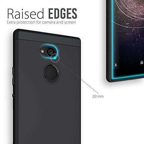 Sony Xperia XA2 Ultra Case, TUDIA Slim-Fit Heavy Duty [Merge] Extreme Protection/Rugged but Slim ...