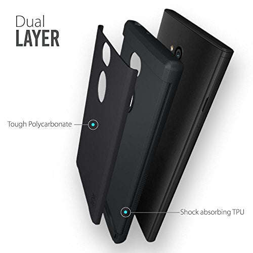 Sony Xperia XA2 Ultra Case, TUDIA Slim-Fit Heavy Duty [Merge] Extreme Protection/Rugged but Slim ...
