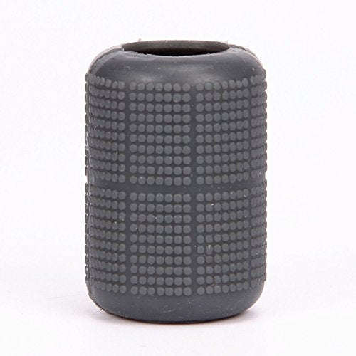 Tattoo Grip 25mm Black Aluminum Alloy Self Lock Tattoo Grips with Gray Silicone Grip Cover Tattoo...