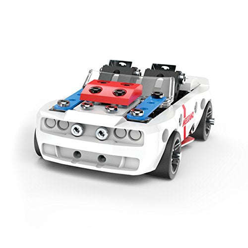 Erector by Meccano - Race Car Model Vehicle Building Kit, for Ages 8 and up, STEM Construction Ed...