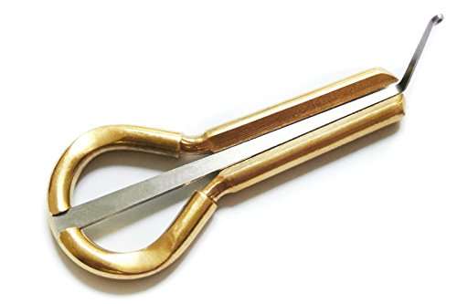 Jew's Harp by P.Potkin in a Dark Wooden Case (Mouth Musical Instrument)