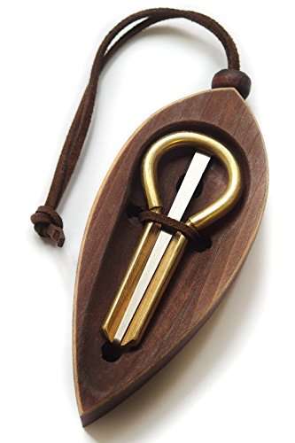 Jew's Harp by P.Potkin in a Dark Wooden Case (Mouth Musical Instrument)