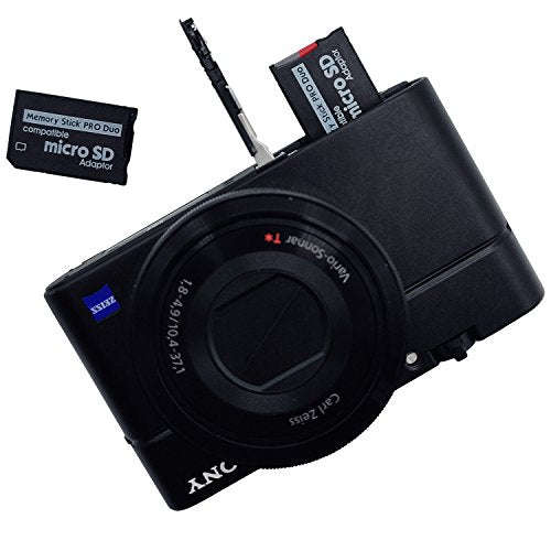 PSP Memory Stick Adapter, Funturbo Micro SD to Memory Stick PRO Duo MagicGate Card for Sony Plays...