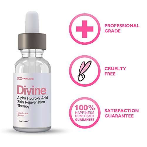 Glycolic Acid 10% Chemical Peel - Intense Gel Peel For Acne, Oily Skin, Wrinkles, Fine Lines, Bro...