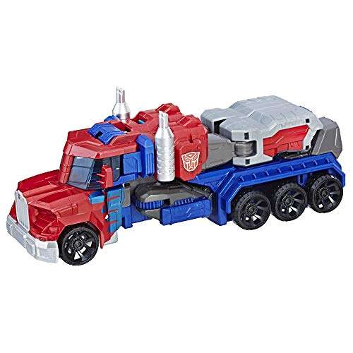 Transformers Toys Heroic Optimus Prime Action Figure - Timeless Large-Scale Figure, Changes into ...