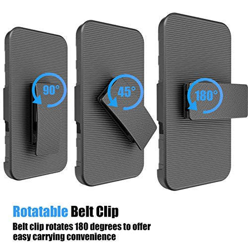 Galaxy S9 Plus Case, Samsung Galaxy S9 Plus Holster Belt, Tekcoo [Hoplite] Shock Absorbing [Camou...