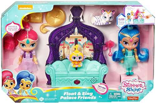 Fisher-Price Nickelodeon Shimmer & Shine, Float & Sing Palace Friends Playset