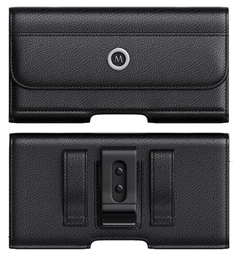 Galaxy Note 9 Belt Case - Samsung Galaxy Note 8 Belt Clip Case with ID Card Holder Leather Pouch ...