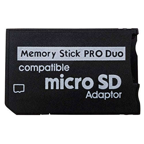 PSP Memory Stick Adapter, Funturbo Micro SD to Memory Stick PRO Duo MagicGate Card for Sony Plays...