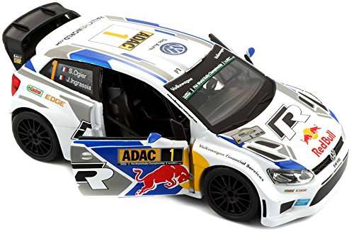 Tobar 1:32 Scale Rally 2014 VW Polo R WRC Team Number 1" Car