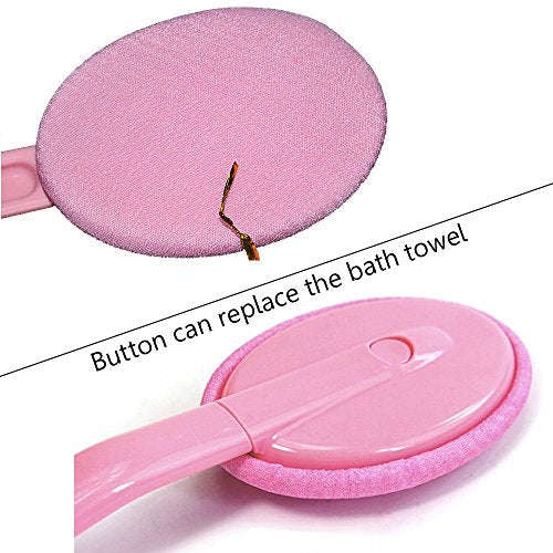Easy Lotion Applicator, Back Rubs Massager Bath Brush, Extra Long Handle, Easily Self Apply Lotio...