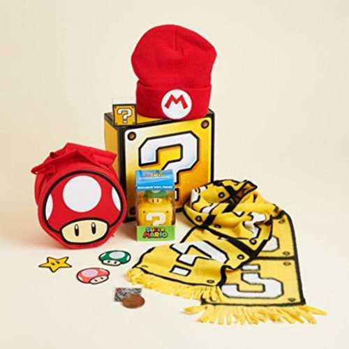 CultureFly Super Mario Collectibles Box, Mini Note Block