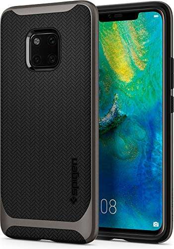 Spigen [Neo Hybrid] [Gunmetal] Case for Huawei Mate 20 PRO, Hybrid Protection Hard PC Frame Flexi...