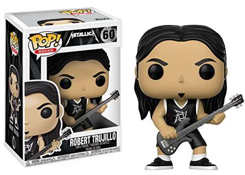 Funko Music POP! Metallica James Hetfield Lars Ulrich Kirk Hammett Robert Trujillo Collectible Set