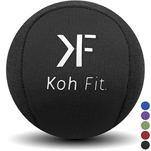 Koh Fit Stress Ball for Adults - Stress Reliever Squeeze Balls - Bonus 18-Page Hand Exercise Ther...