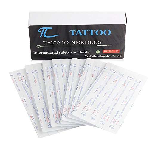 50 Tattoo Needles 3RL Tc Tattoo 3 Round Line for Tattoo Machine Tattoo Kit