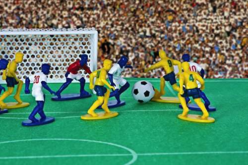 Kaskey Kids Soccer Guys - Inspires Imagination with Open-Ended Play - Includes 2 Full Teams and M...