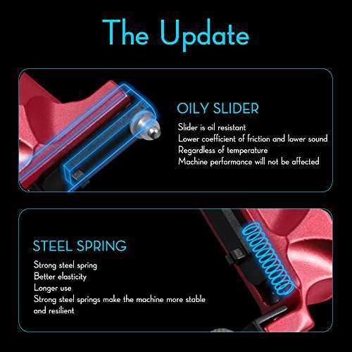 Dragonhawk Extreme Rotary Tattoo Machine Carbon Steel Machine for Tattoo Artists (Black)