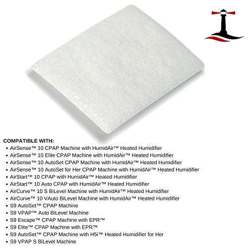 CPAP Filters ResMed Premium (20 Pack) Disposable Universal...