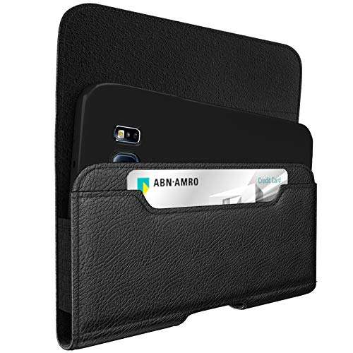 Galaxy Note 9 Belt Case - Samsung Galaxy Note 8 Belt Clip Case with ID Card Holder Leather Pouch ...