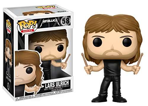 Funko Music POP! Metallica James Hetfield Lars Ulrich Kirk Hammett Robert Trujillo Collectible Set