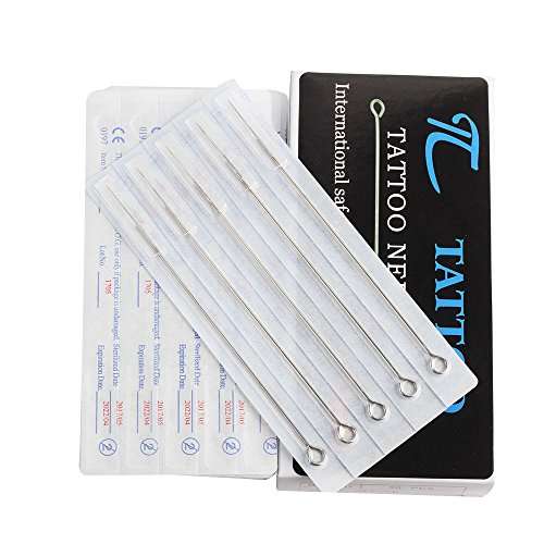 50 Tattoo Needles 3RL Tc Tattoo 3 Round Line for Tattoo Machine Tattoo Kit