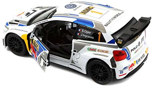 Tobar 1:32 Scale Rally 2014 VW Polo R WRC Team Number 1" Car