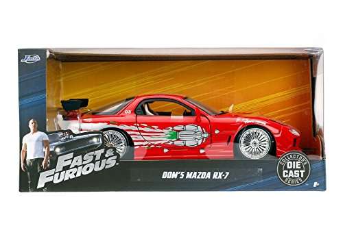 Jada Toys Fast & Furious 1: 24 Diecast - '93 Mazda RX-7 Vehicle