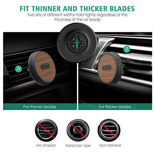 Mpow Magnetic Mount Air Vent Car Phone Holder, Universal Smartphone Holder Compatible iPhone X/XS...