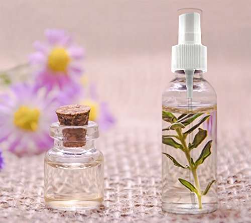 Fine Mist Mini Spray Bottles with Atomizer Pumps- for Essential Oils, Travel, Perfumes, More - Em...