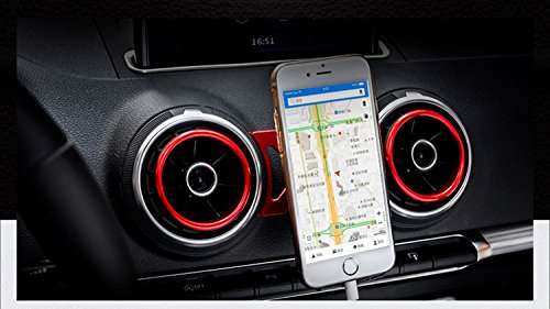 Benchmart For Audi A3/S3(2014-2018) Cell Phone Holder 360-Degree Rotary Car Air Vent Outlet Mount...