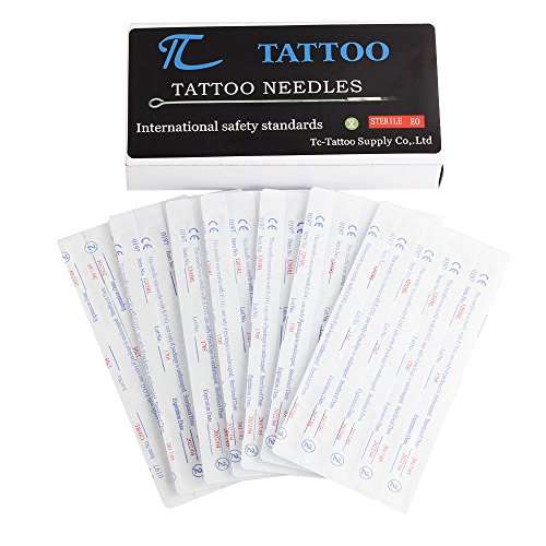50 Tattoo Needles 3RL Tc Tattoo 3 Round Line for Tattoo Machine Tattoo Kit