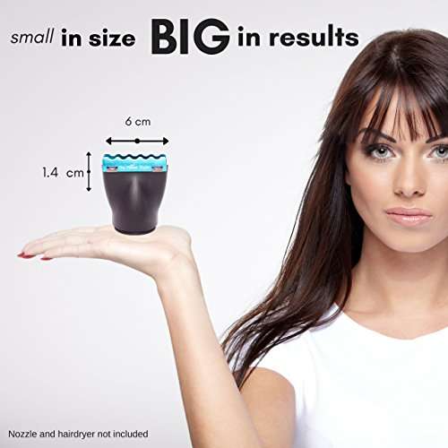 Hair Dryer Nozzle Ceramic Attachment for your Blow Dryer, for Women, create Smooth, Shiny, Frizz ...