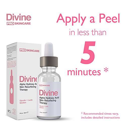 Glycolic Acid 10% Chemical Peel - Intense Gel Peel For Acne, Oily Skin, Wrinkles, Fine Lines, Bro...