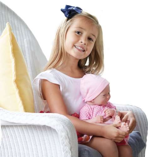 Berenguer Dolls 18543_La Newborn 8 Piece Layette gift set, 14-inch , Pink